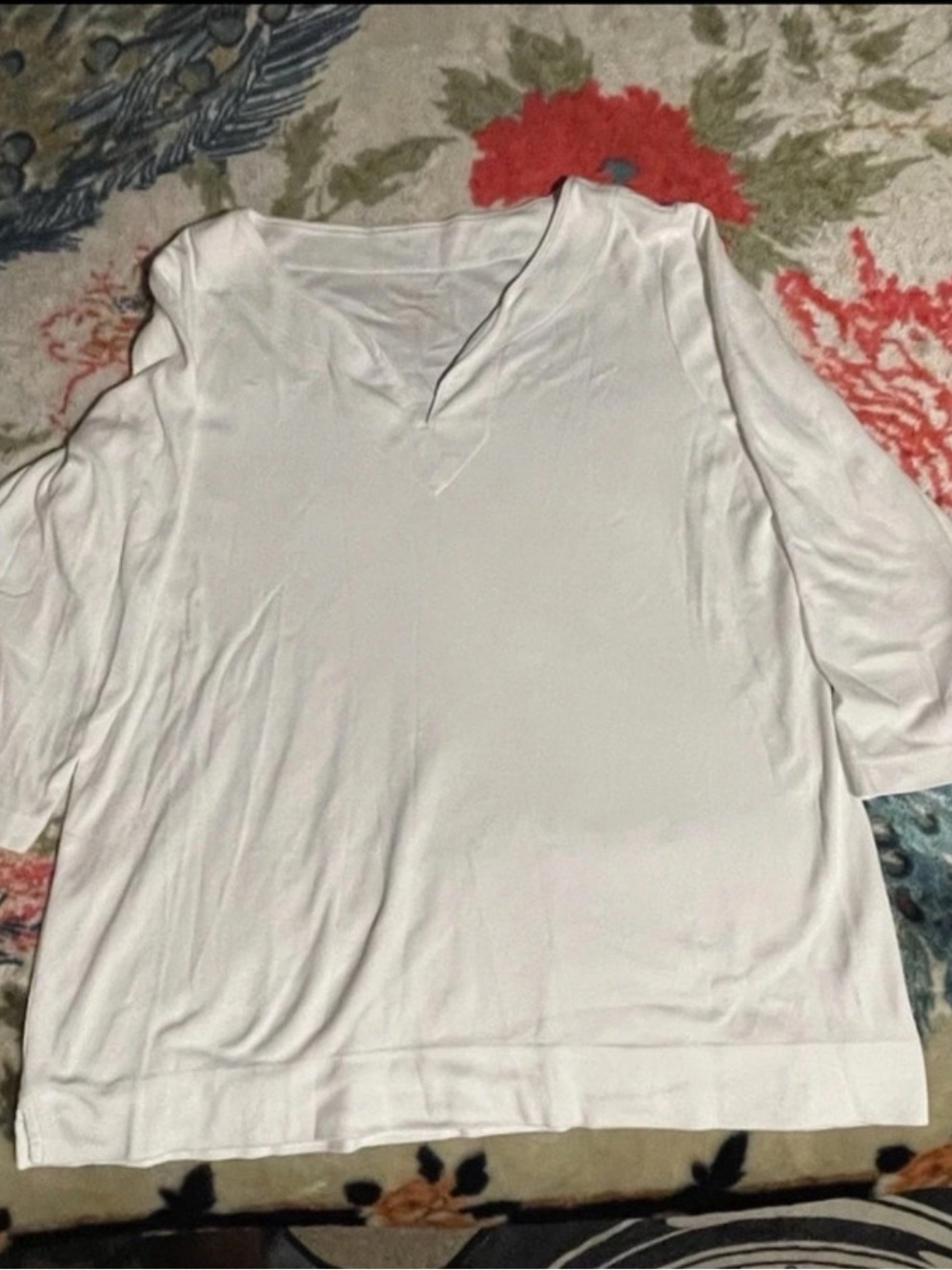 L.L. Bean Cream Logo-Print Tee